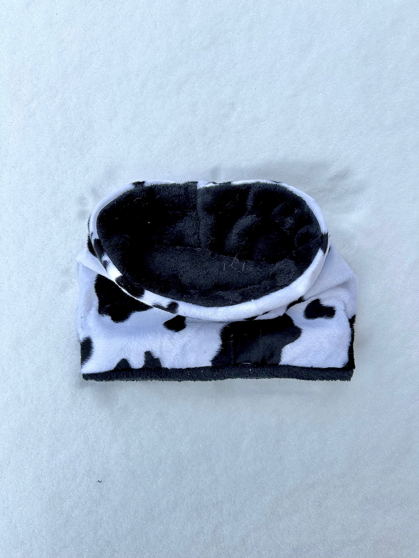 Cache-cou black cow noir